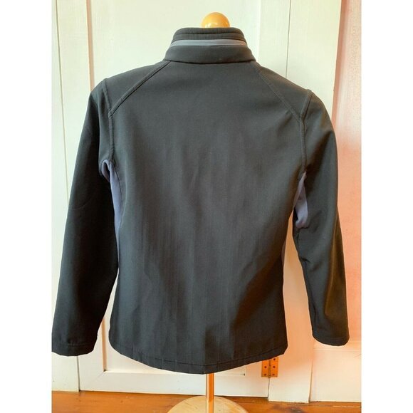 Lowe Alpine Titanium Soft Shell Zone Womens Hooded Jacket Black Size M - Picture 3 of 10